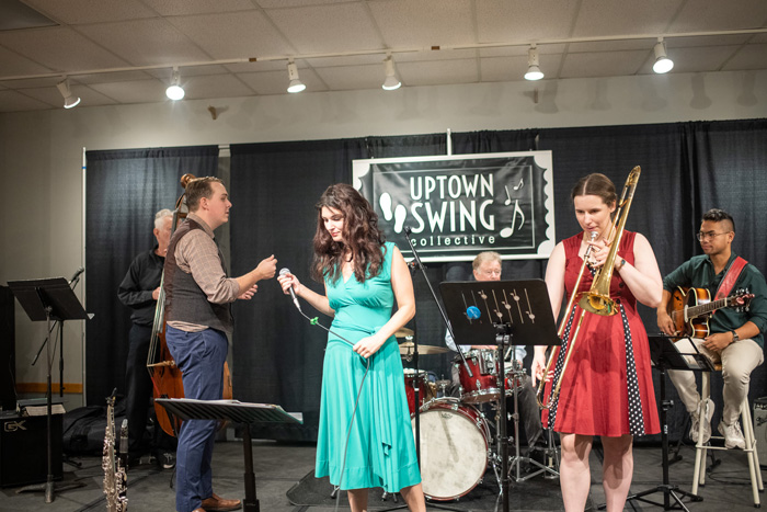 Uptown Swing Collective-Jazz Cats Social event-musicians